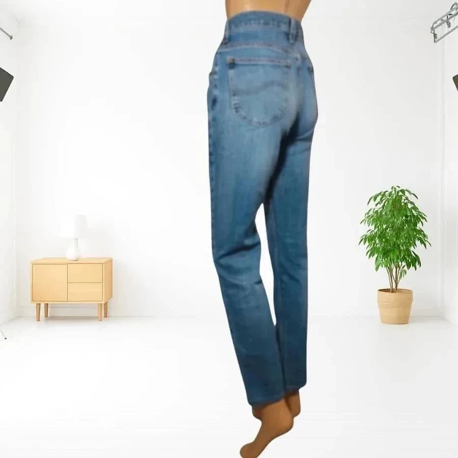 Lee premium model slim taper hoge taille medium, uitrekbaar – photo 8